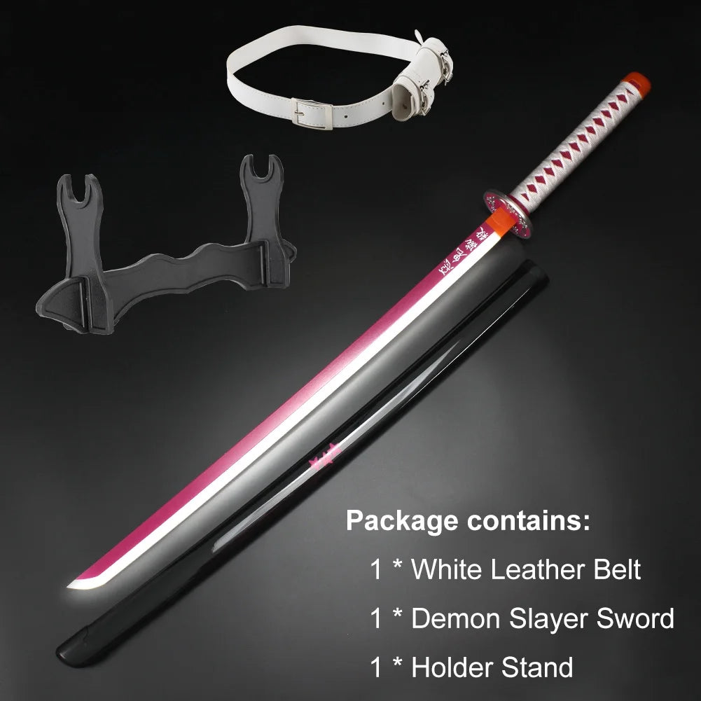 41 Inches Plastic Sword Kanao Kanawo with Belt and Holder Stand