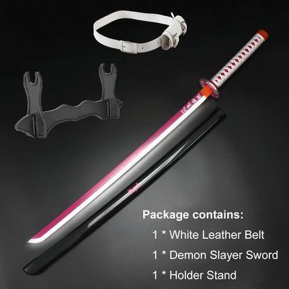 41 Inches Plastic Sword Kanao Kanawo with Belt and Holder Stand