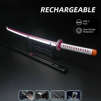 41 Inches Plastic Sword Kanao Kanawo with Belt and Holder Stand
